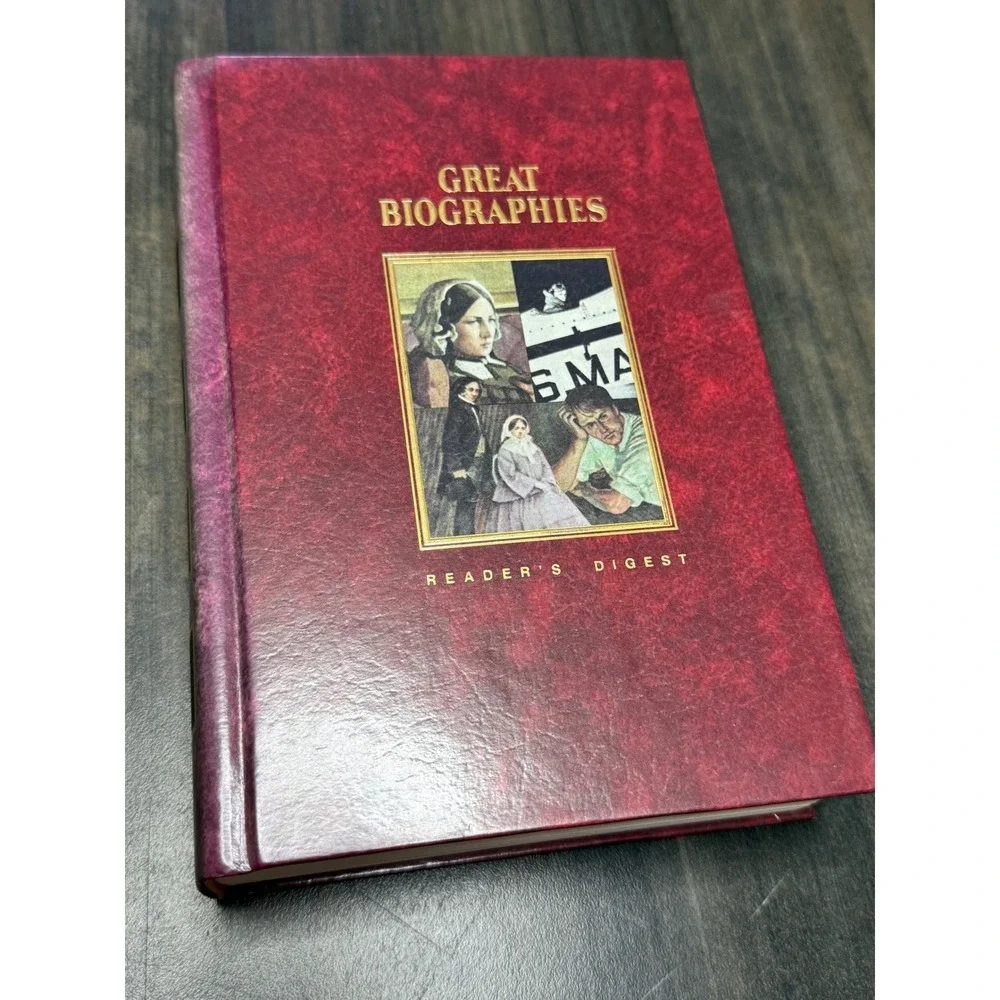 Readers Digest Great Biographies Vol 1 1987 First Edition Hardcover Lindbergh